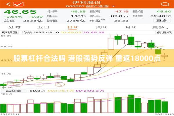 股票杠杆合法吗 港股强势反弹 重返18000点