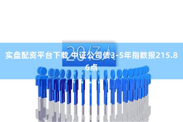 实盘配资平台下载 中证公司债3-5年指数报215.86点