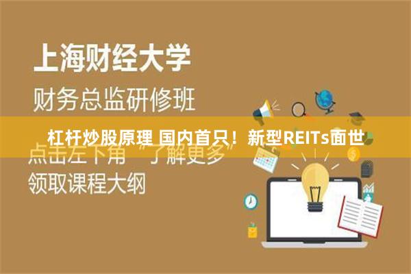 杠杆炒股原理 国内首只！新型REITs面世