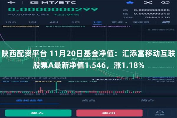 陕西配资平台 11月20日基金净值：汇添富移动互联股票A最新净值1.546，涨1.18%
